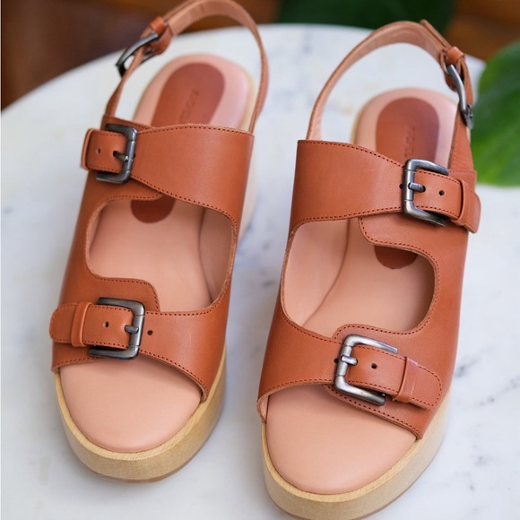 NWT Astor Clog in Cognac by Rachel Comey